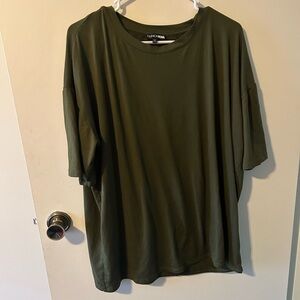 Fashion Nova Olive Green T-Shirt